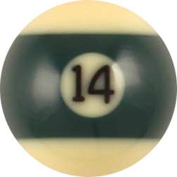 RBPM_14 Aramith Premium Replacement Ball – #14 | Golden Break Billiards
